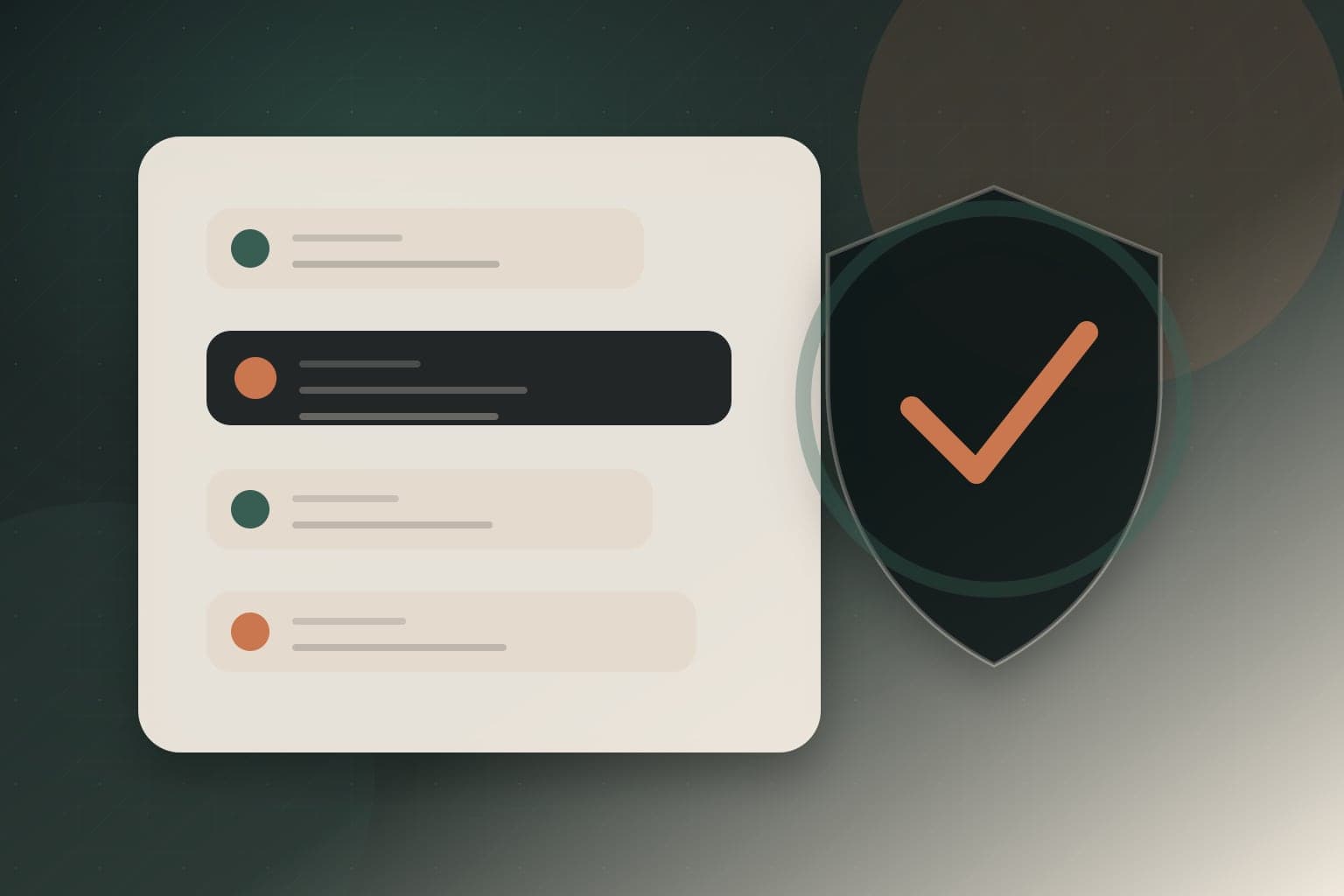 Moderation queue and shield icon representing WordPress comment spam review controls.