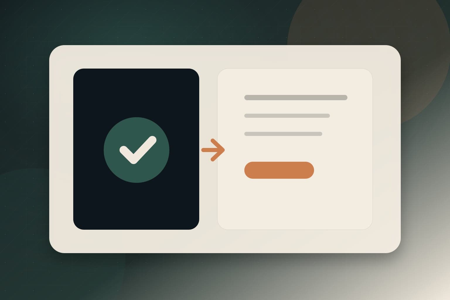 Protected WordPress route concept with redirect arrow and gated destination.