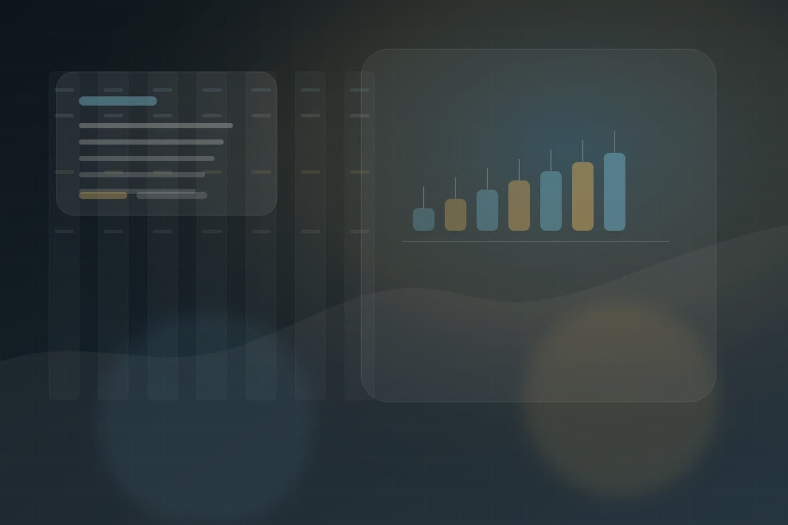 Abstract network waterfall and asset loading bars representing WordPress script enqueue performance.