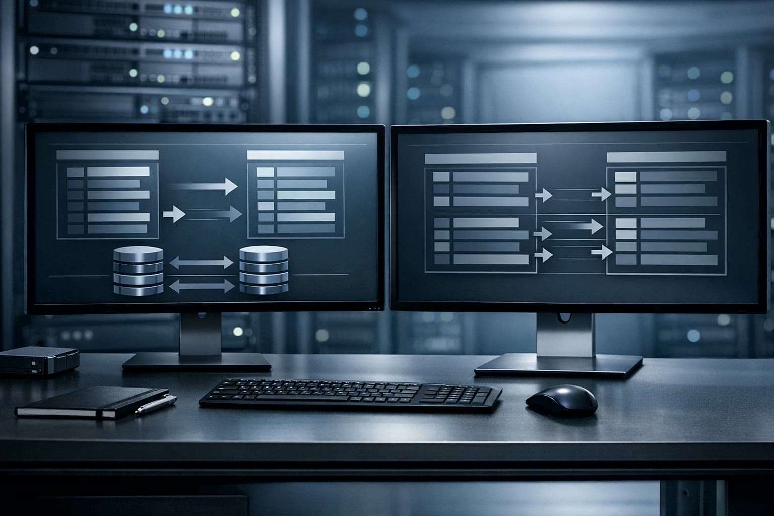 Structured data and route review scene representing permalink validation after a WordPress migration.
